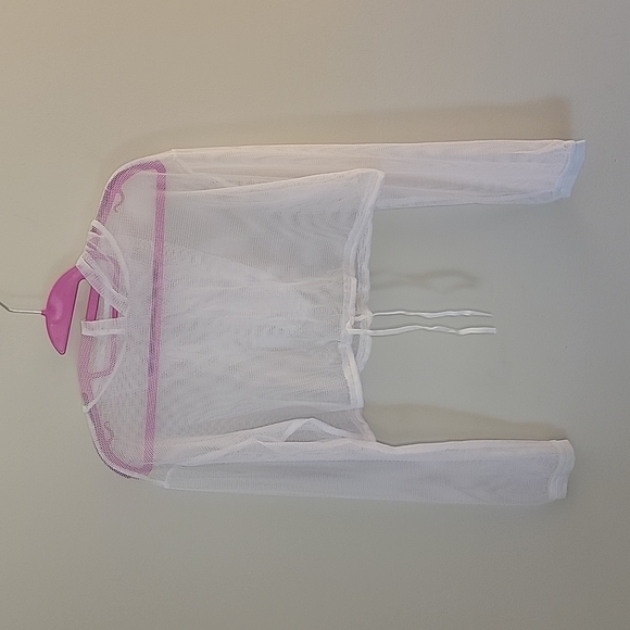 Fishnet Crop Top - Picture 1 of 8